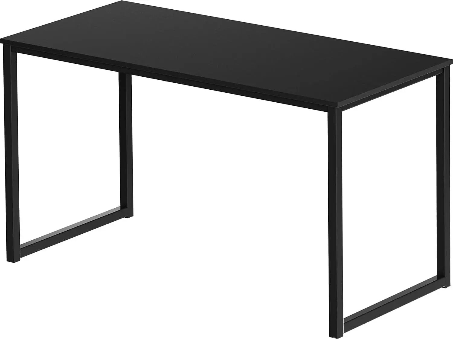 Modern 48 Inch Black Computer Desk for Home Office from PriceLows™