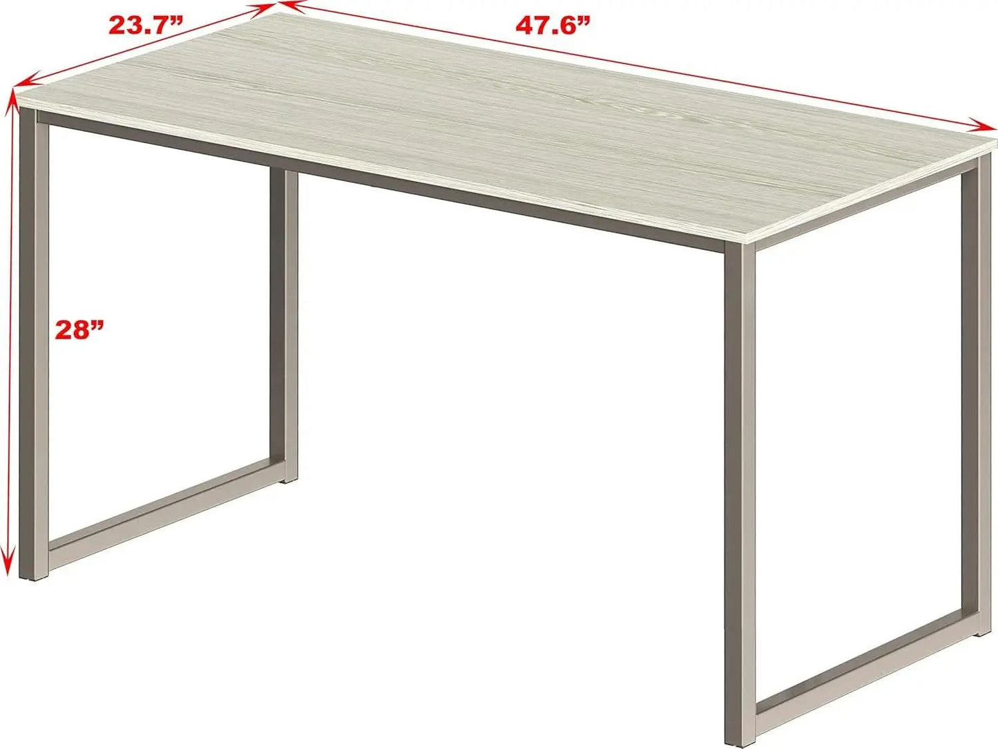 Modern 48 Inch Computer Desk for Home Office Use from PriceLows™