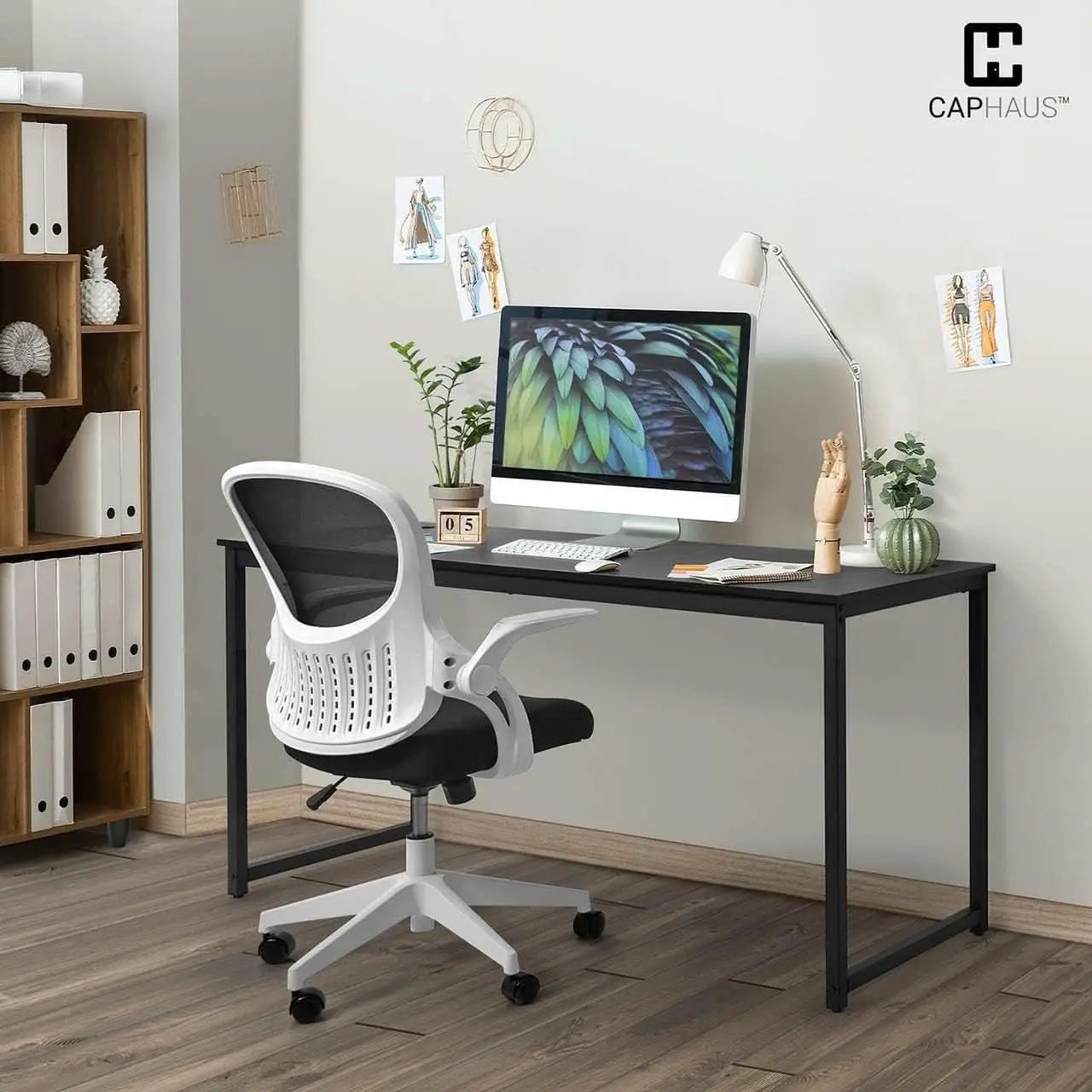 Modern 63 Inch Computer Desk for Home Office Use from PriceLows™