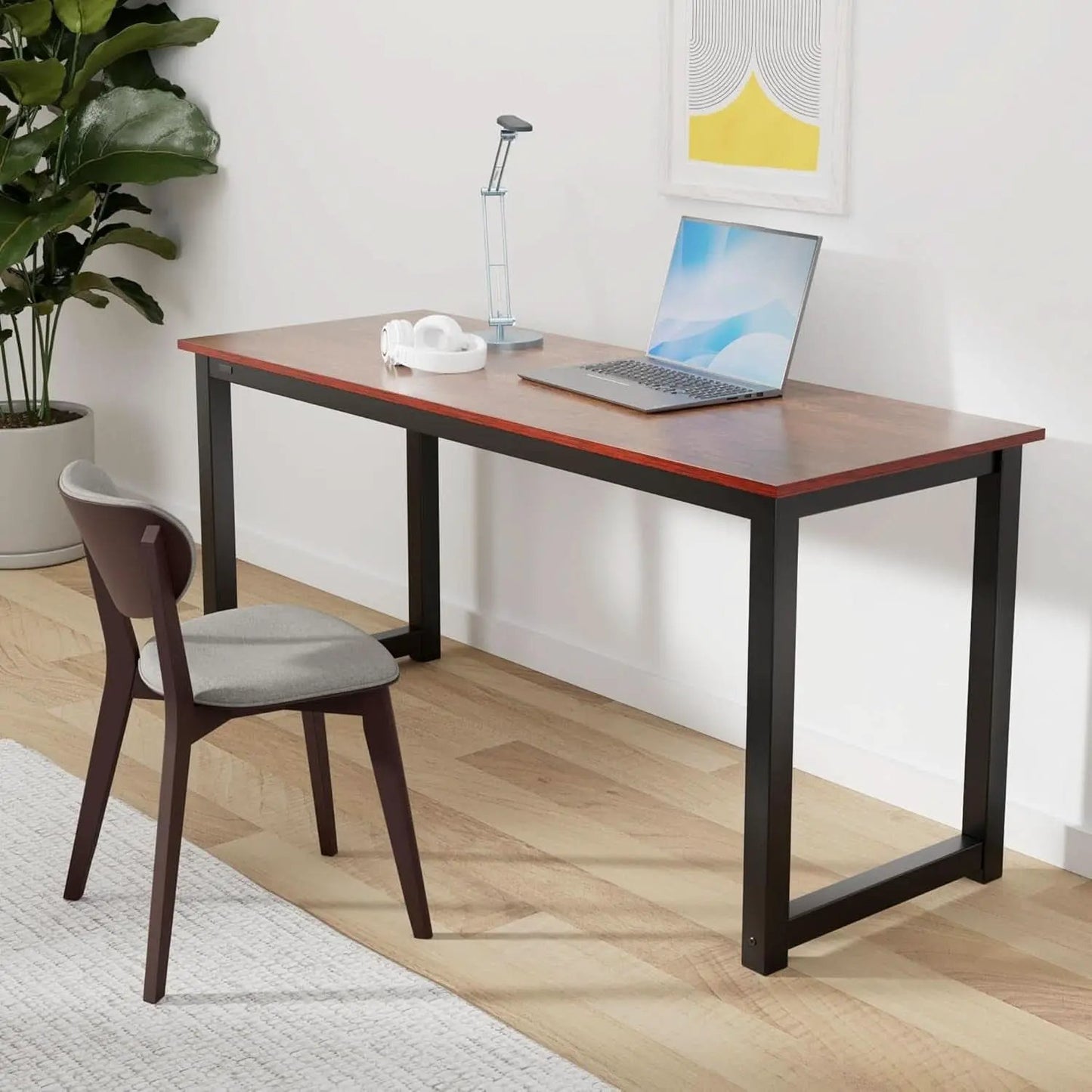 Modern 63 Inch Computer Desk for Home Office Use from PriceLows™