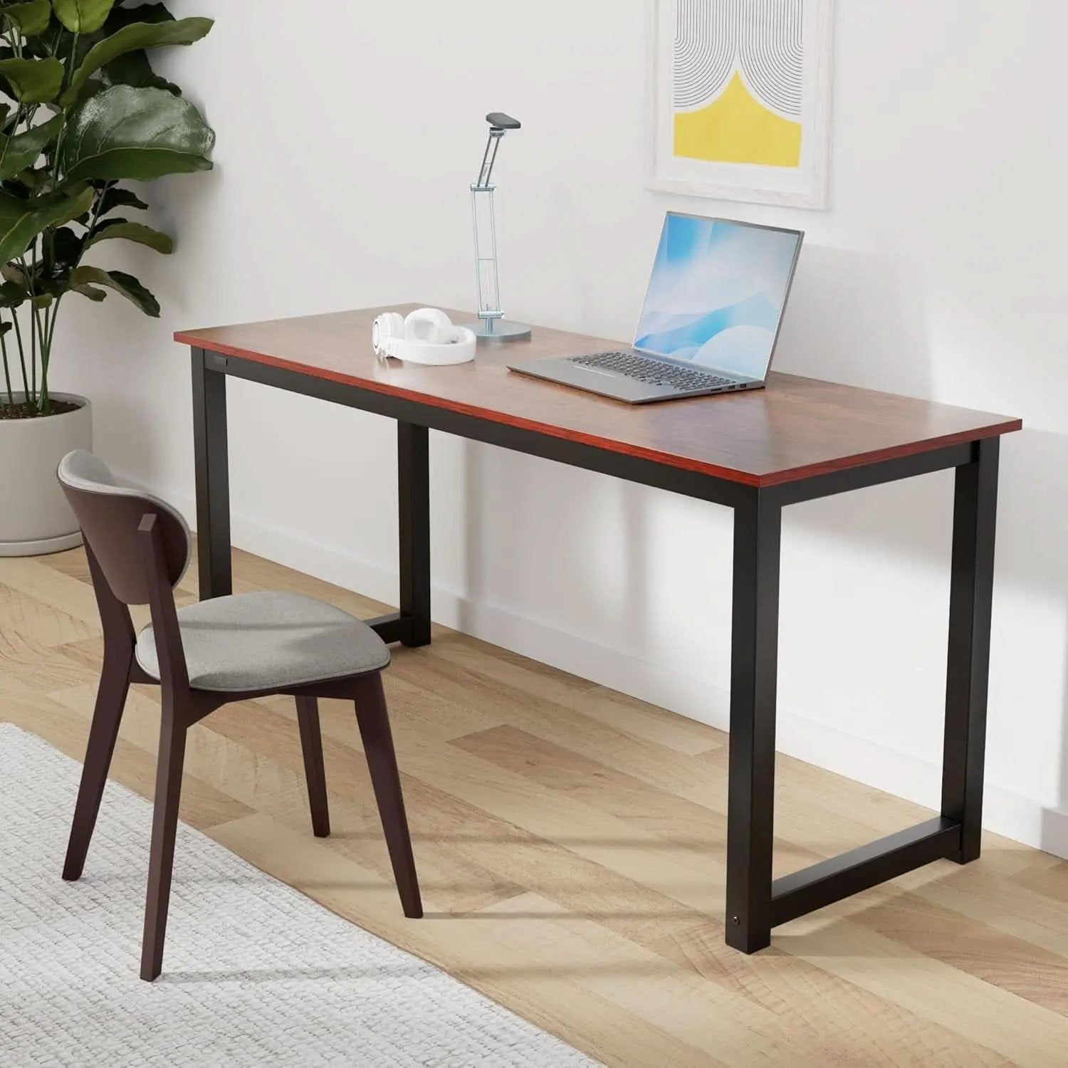 Modern 63 Inch Computer Desk for Home Office Use from PriceLows™