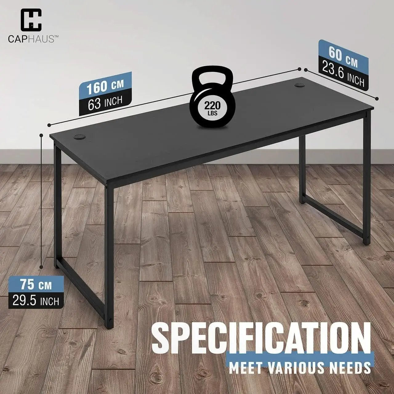 Modern 63 Inch Computer Desk for Home Office Use from PriceLows™