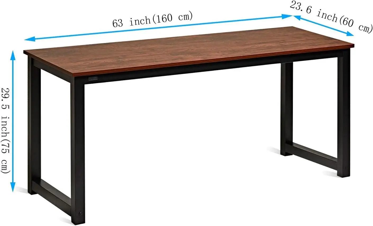 Modern 63 Inch Computer Desk for Home Office Use from PriceLows™