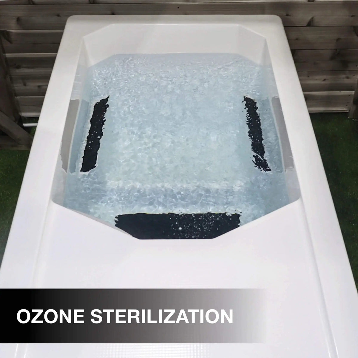 CSC 1000 Premium Cold Plunge Spa Tub With Built In Ozone And Multi Coloured Exterior | Crystal | Chiller | Outdoor Living