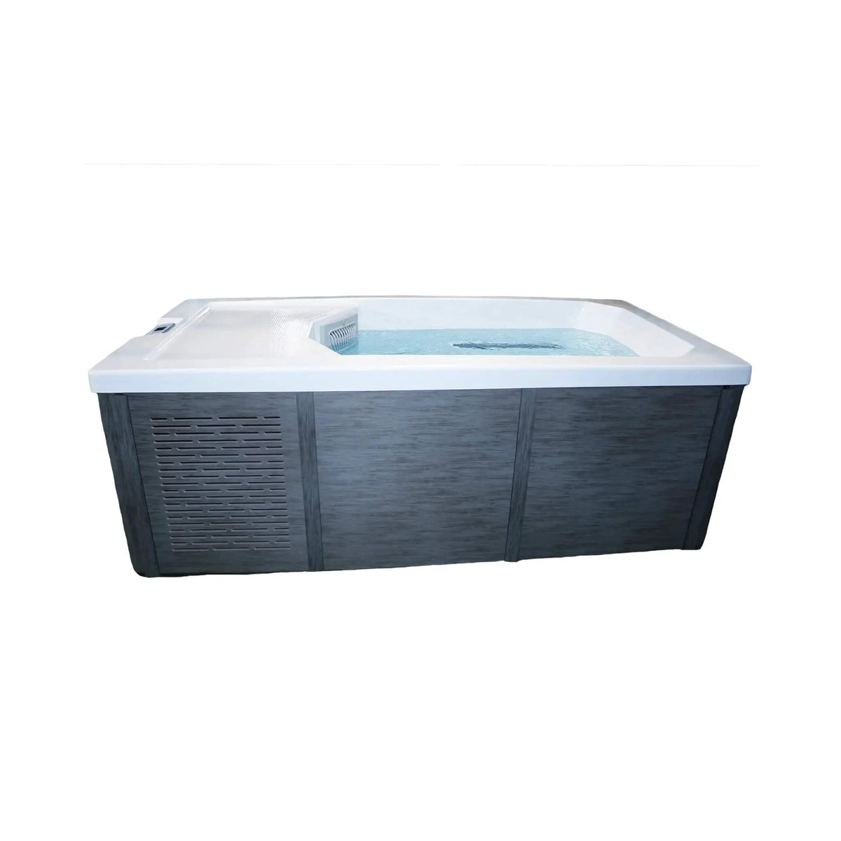CSC 1000 Premium Cold Plunge Spa Tub With Built In Ozone And Multi Coloured Exterior | Crystal | Chiller | Outdoor Living
