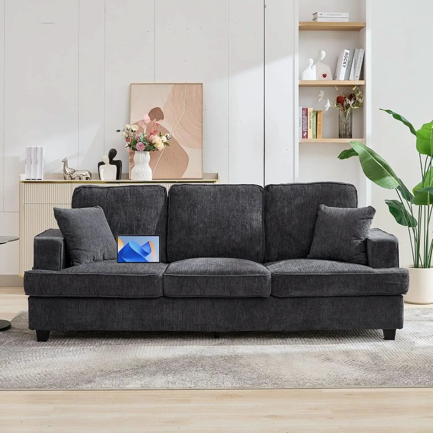 Modern Deep Seat Loveseat Couch for Comfortable Living from PriceLows™