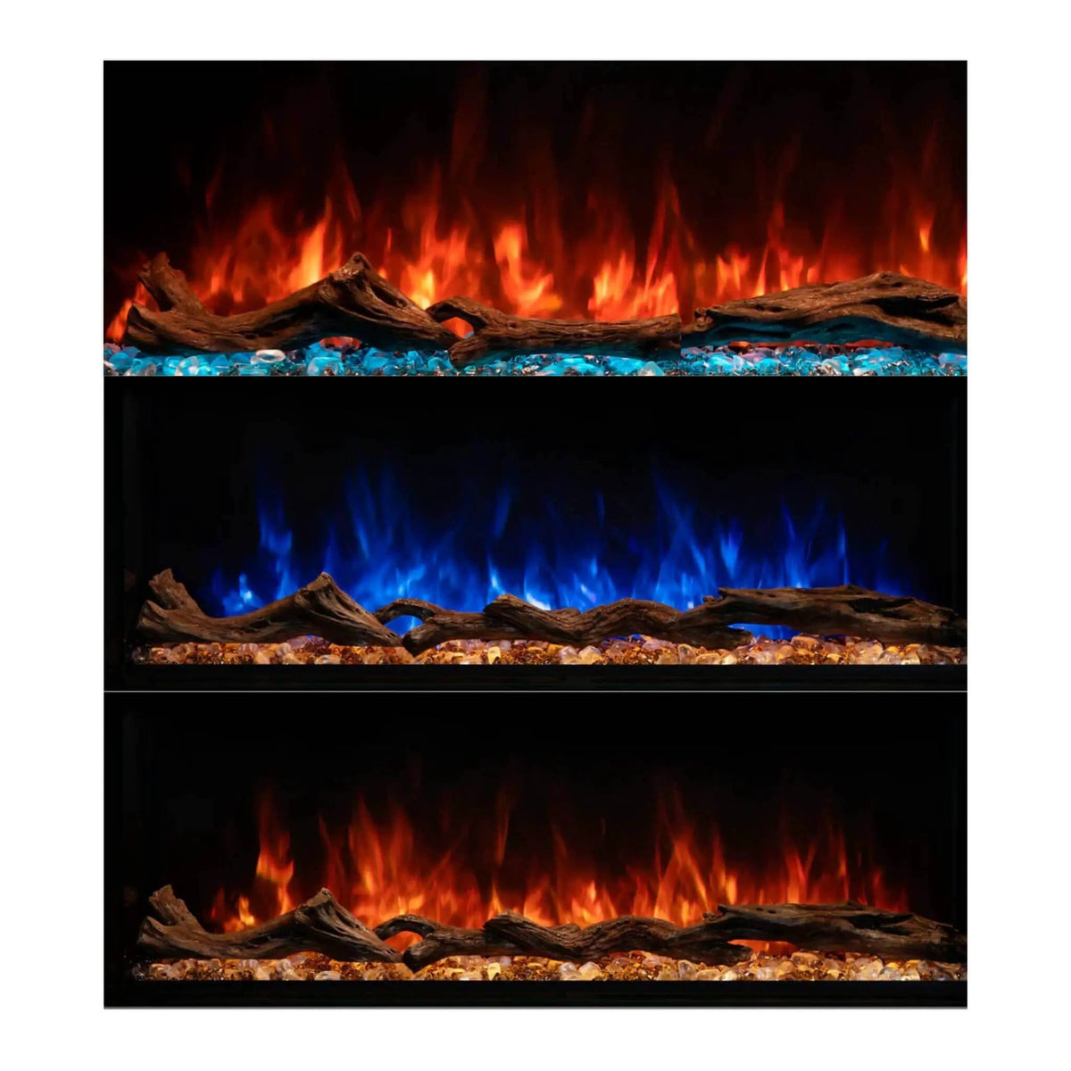 Modern Flames Landscape Pro Multi 44 Inch Linear Multi Sided Built In Electric | 44 Inch | Electric Fireplace | Living Room