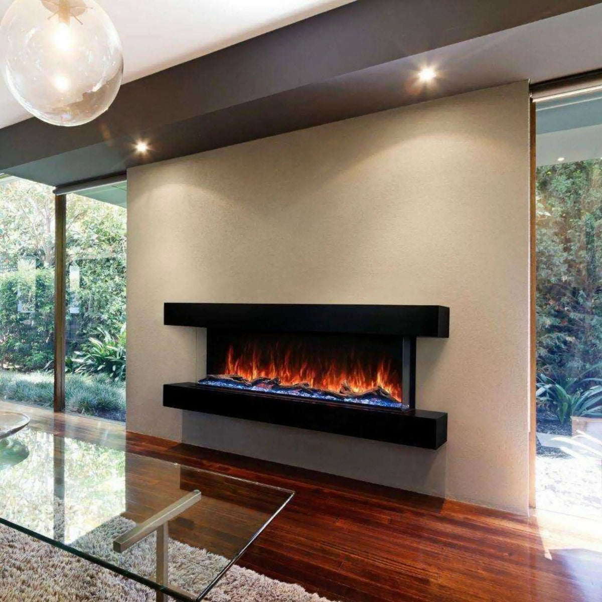 Modern Flames Landscape Pro Multi 44 Inch Linear Multi Sided Built In Electric | 44 Inch | Electric Fireplace | Living Room