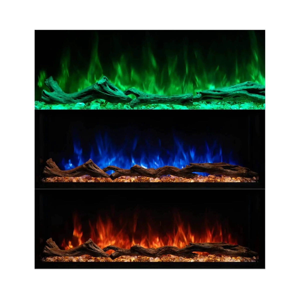 Modern Flames Landscape Pro Multi 44-Inch Linear Multi-Sided Electric Fireplace | 44 Inch | Living Room Use | Living Room