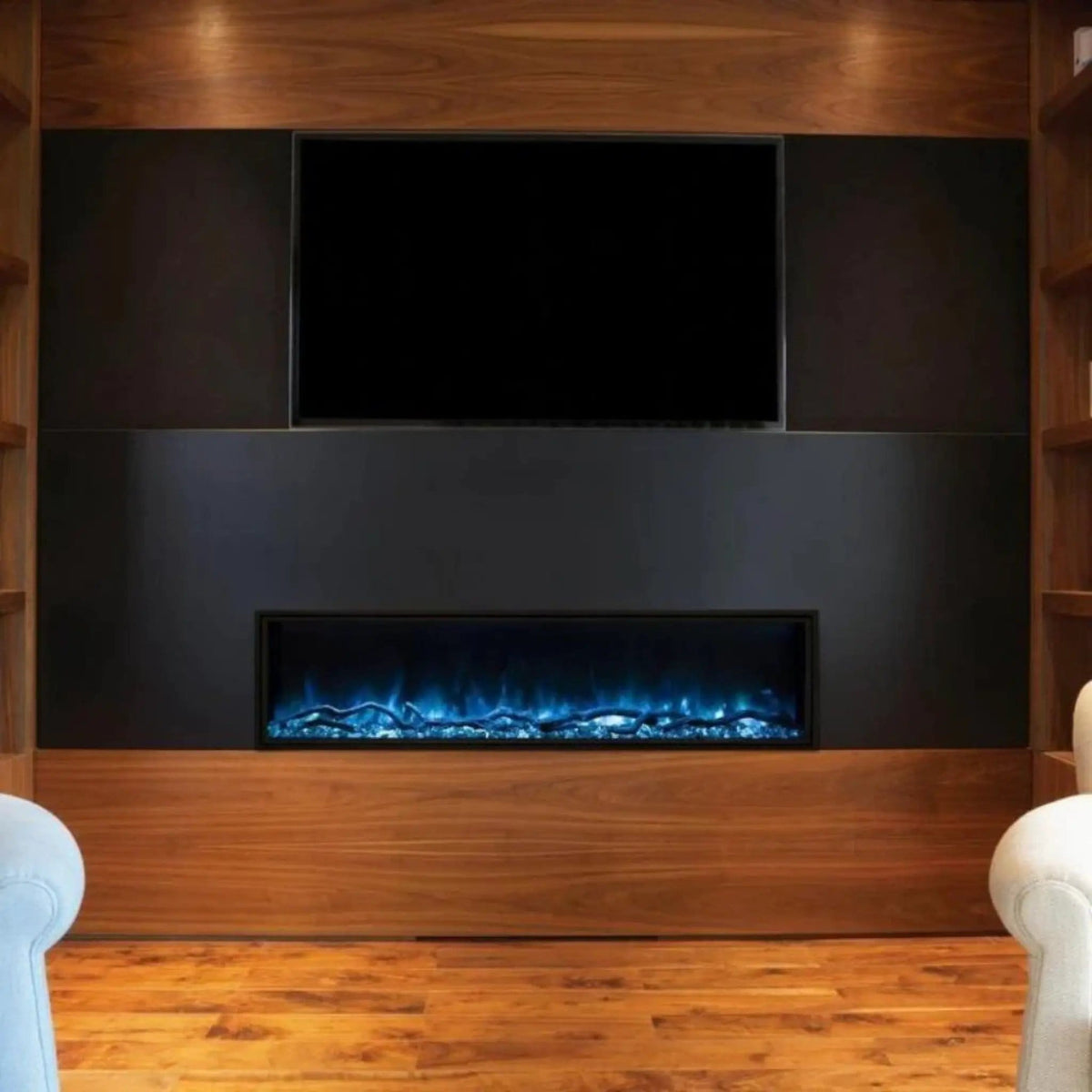 Modern Flames Landscape Pro Slim 44-Inch Built-In Linear Electric Fireplace | 44 Inch | Living Room Use | Living Room