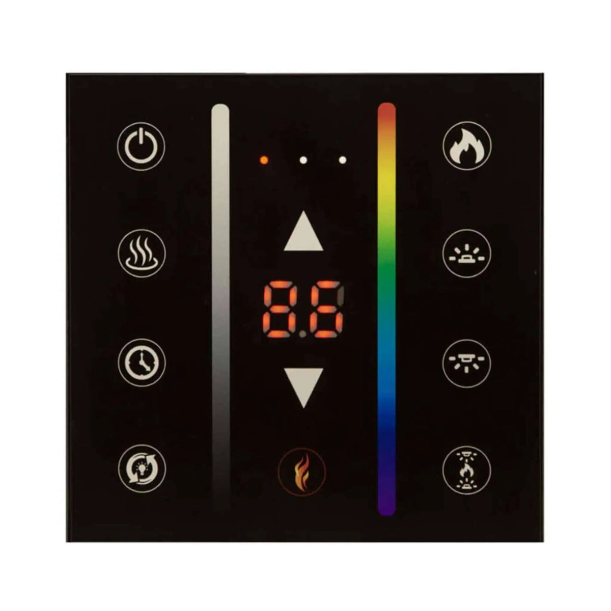 Modern Flames Landscape Pro Slim 56 Inch Built In Electric Fireplace With Wifi | 56 Inch | Ceramic | Living Room