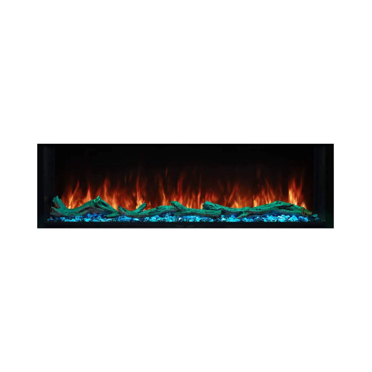 Modern Flames Landscape Pro Slim 56-Inch Built-In Linear Electric Fireplace | 56 Inch | Living Room Use | Living Room