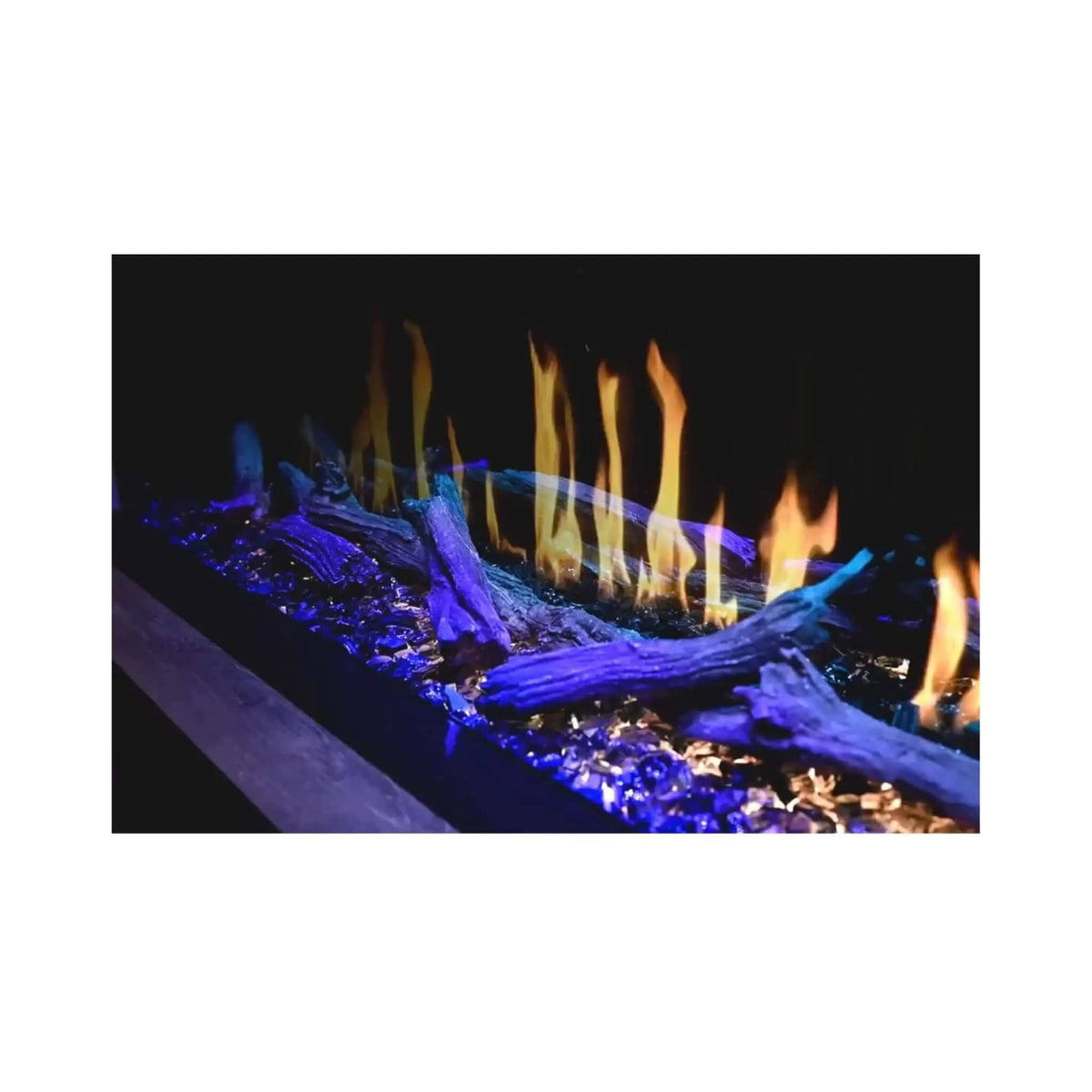 Modern Flames Orion Multi 52-Inch Heliovision Multi-View Electric Fireplace | 52 Inch | Wood | Living Room