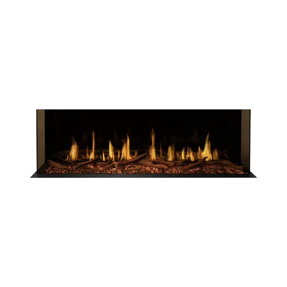 Modern Flames Orion Multi 52-Inch Heliovision Multi-View Electric Fireplace | 52 Inch | Wood | Living Room