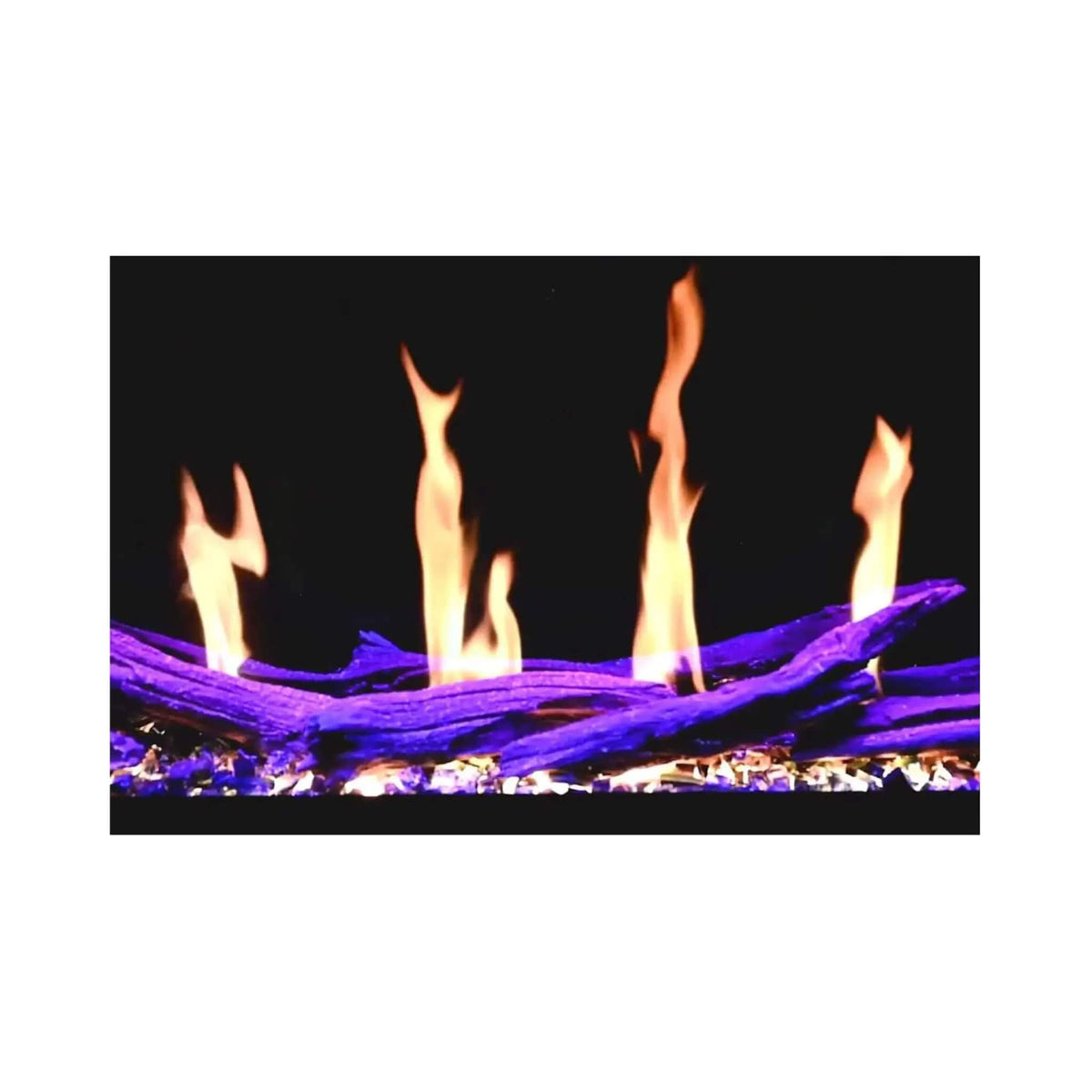 Modern Flames Orion Multi 52-Inch Heliovision Multi-View Electric Fireplace | 52 Inch | Wood | Living Room