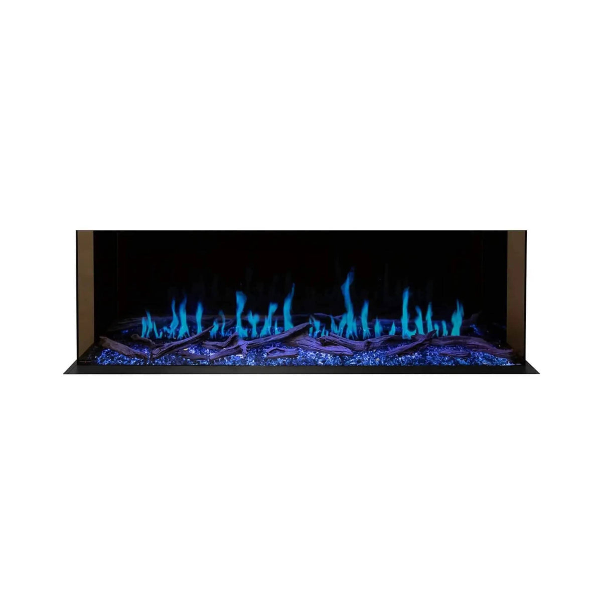 Modern Flames Orion Multi 60-Inch Heliovision Built-In Electric Fireplace | 60 Inch | Wood | Living Room