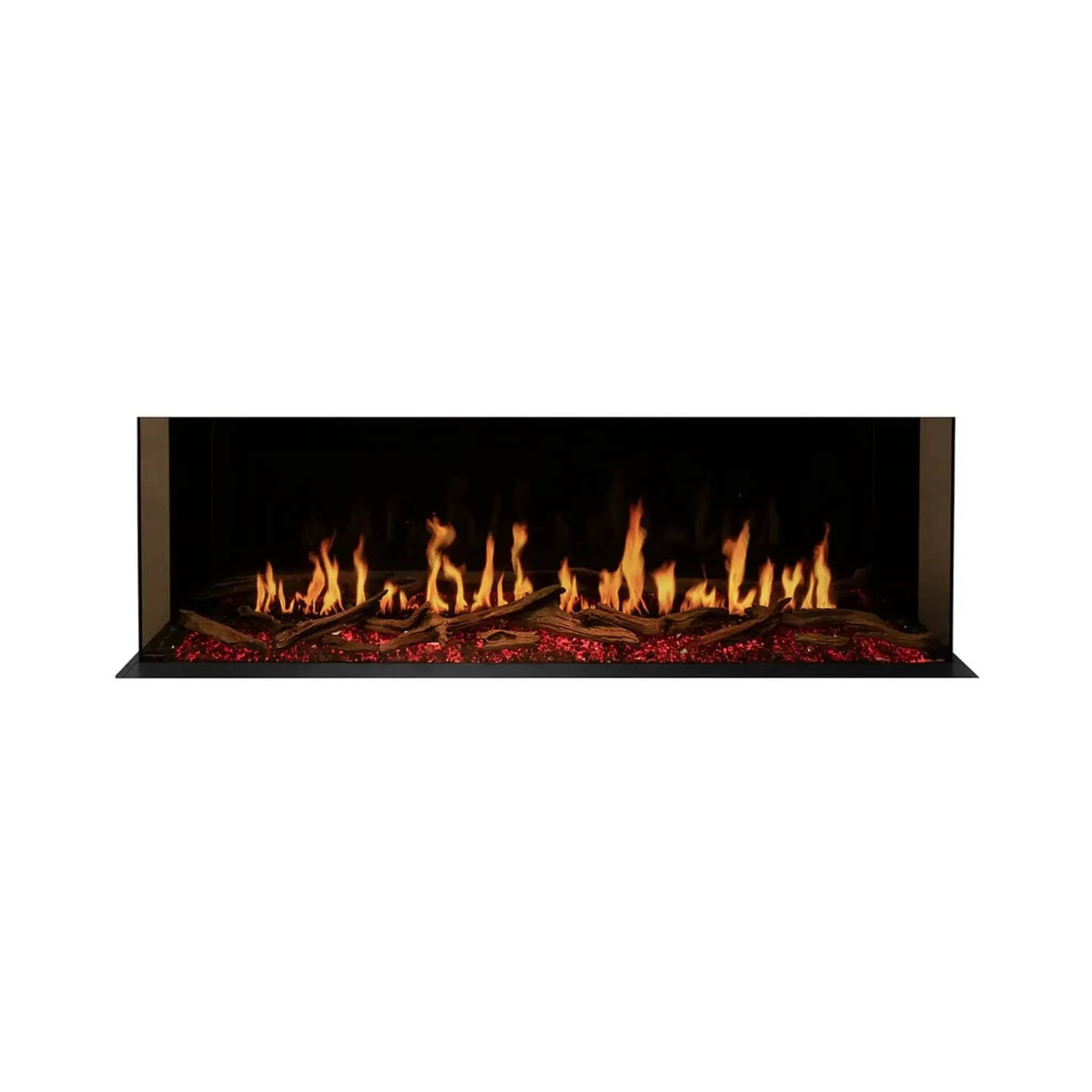 Modern Flames Orion Multi 60-Inch Heliovision Built-In Electric Fireplace | 60 Inch | Wood | Living Room