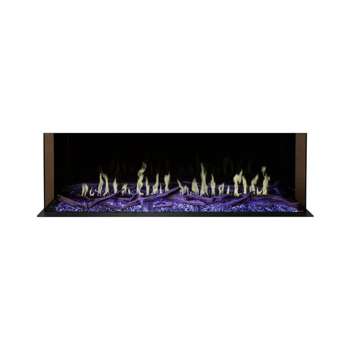 Modern Flames Orion Multi 60-Inch Heliovision Built-In Electric Fireplace | 60 Inch | Wood | Living Room