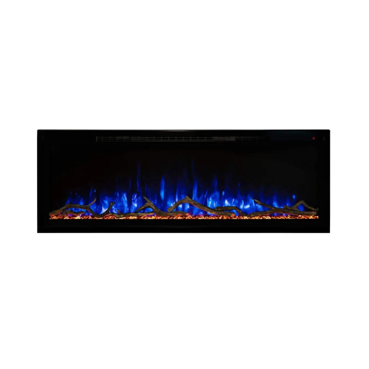 Modern Flames Spectrum Slimline 74-Inch Built-In Linear Electric Fireplace | 74 Inch | Living Room Use | Living Room