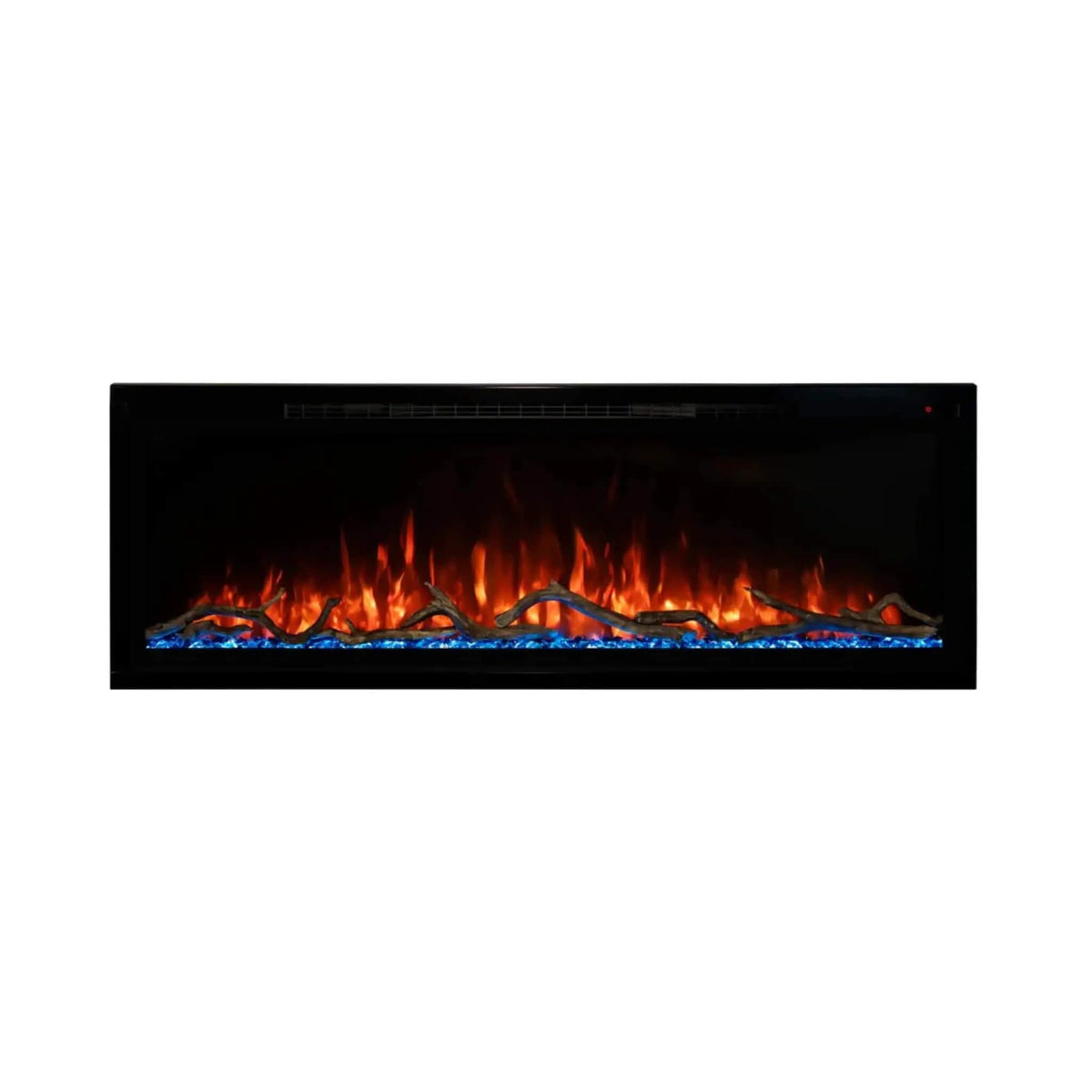 Modern Flames Spectrum Slimline 74-Inch Built-In Linear Electric Fireplace | 74 Inch | Living Room Use | Living Room