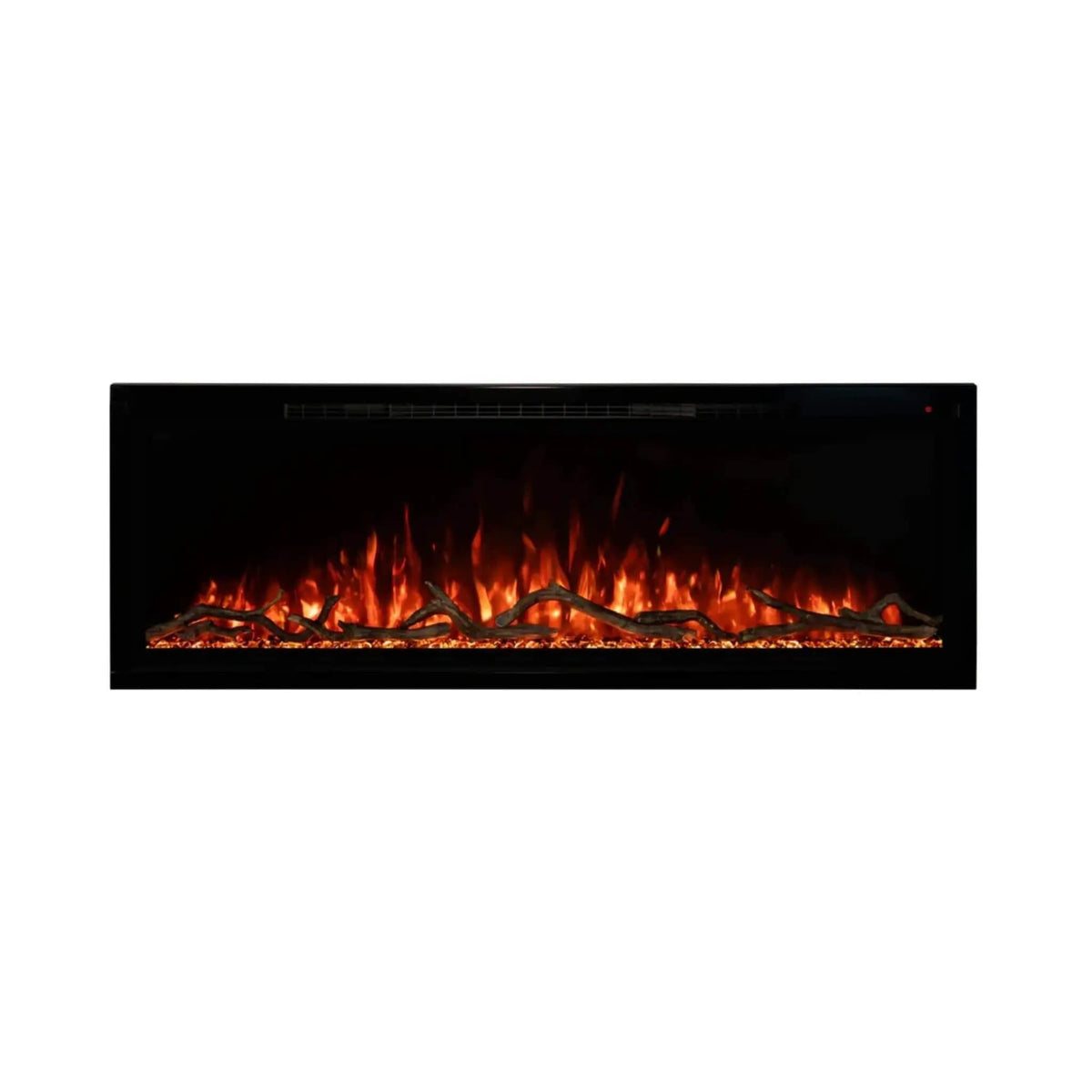 Modern Flames Spectrum Slimline 74-Inch Built-In Linear Electric Fireplace | 74 Inch | Living Room Use | Living Room
