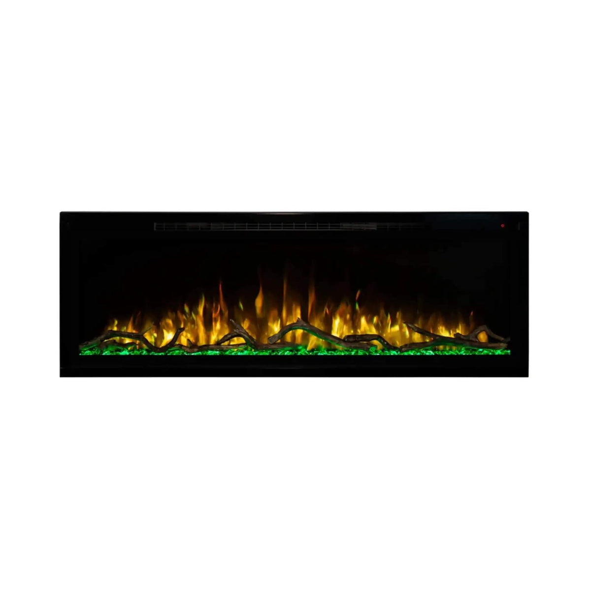 Modern Flames Spectrum Slimline 74-Inch Built-In Linear Electric Fireplace | 74 Inch | Living Room Use | Living Room