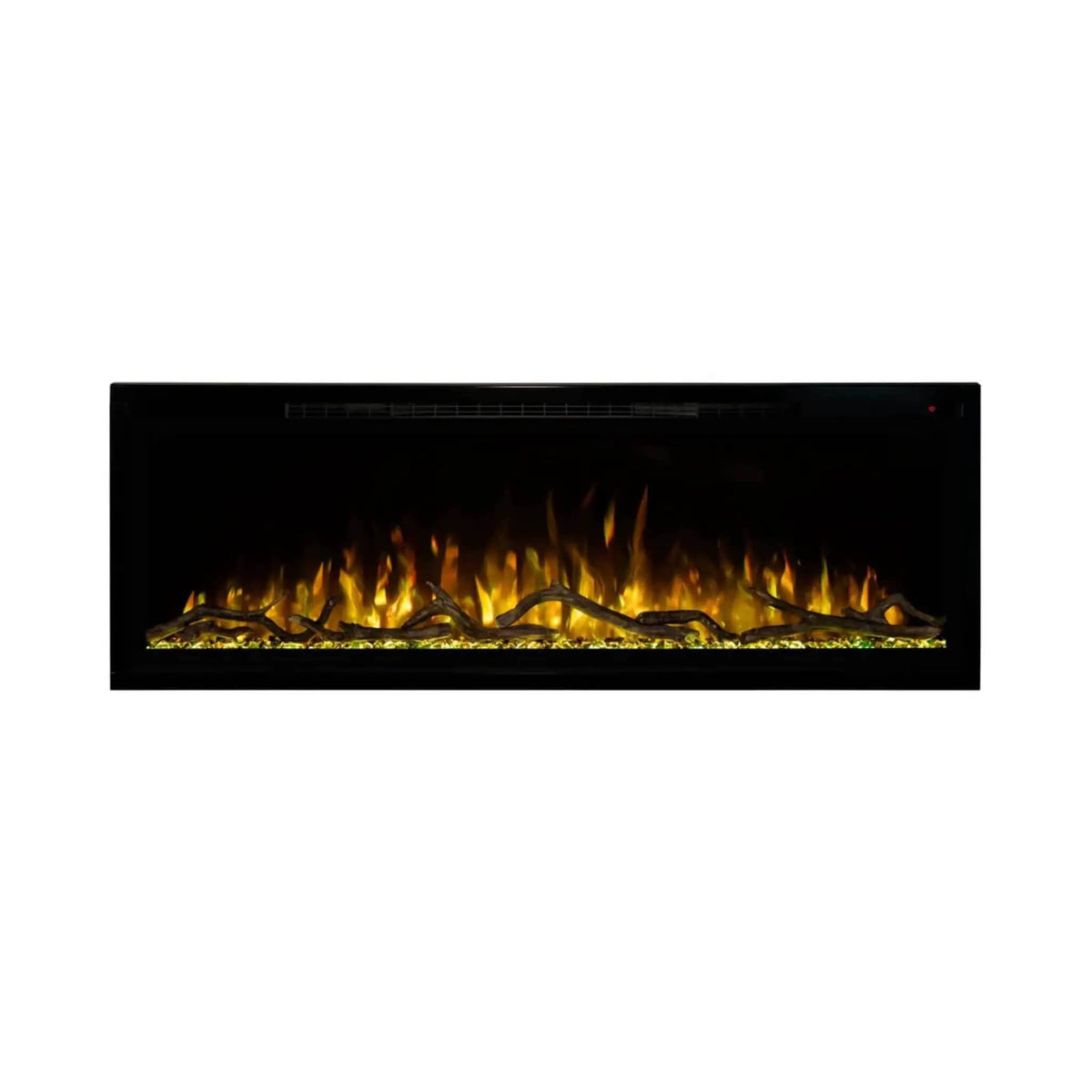 Modern Flames Spectrum Slimline 74-Inch Built-In Linear Electric Fireplace | 74 Inch | Living Room Use | Living Room