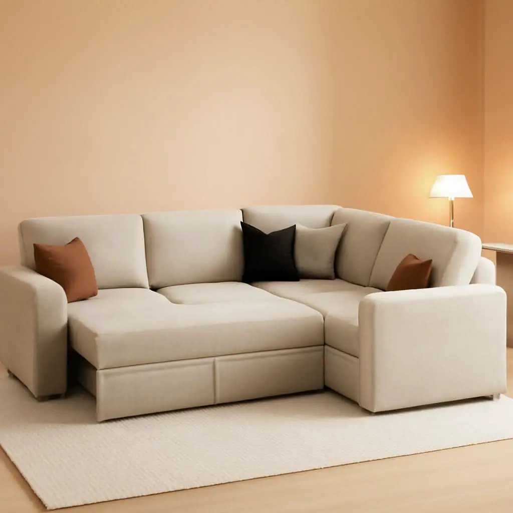Modular Sectional Sleeper Sofa With Storage For Living Room from PriceLows™
