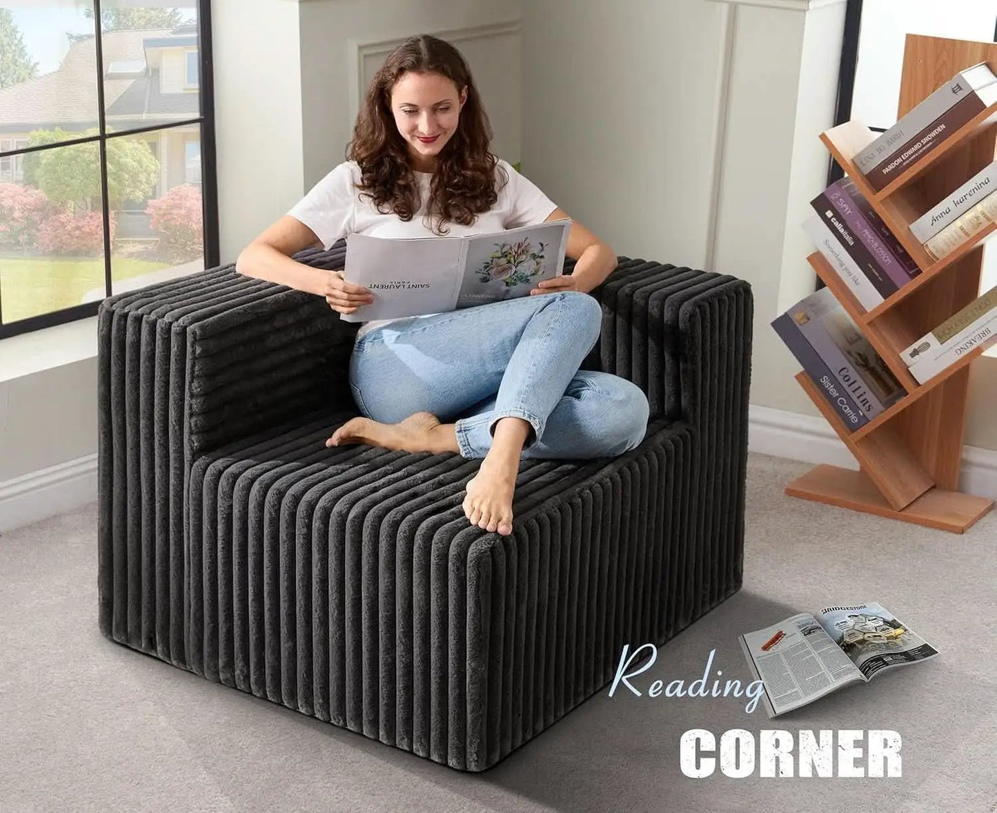 Modular Sectional Sofa With Deep Memory Foam Comfort from PriceLows™