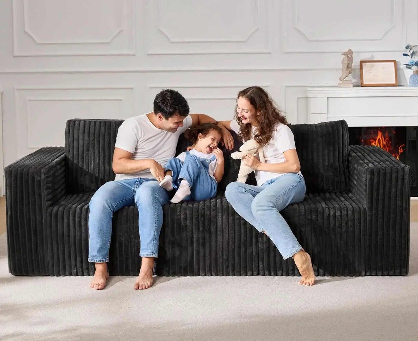 Modular Sectional Sofa With Deep Memory Foam Comfort from PriceLows™