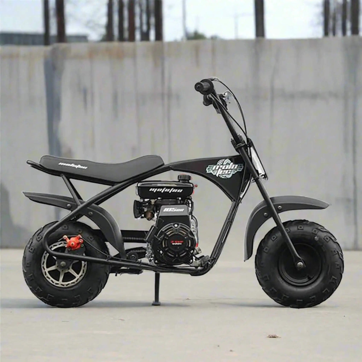 Mini Gas Powered Bike | MotoTec 105CC 3.5HP | 4-Stroke Engine | Off-Road Tubeless Tires
