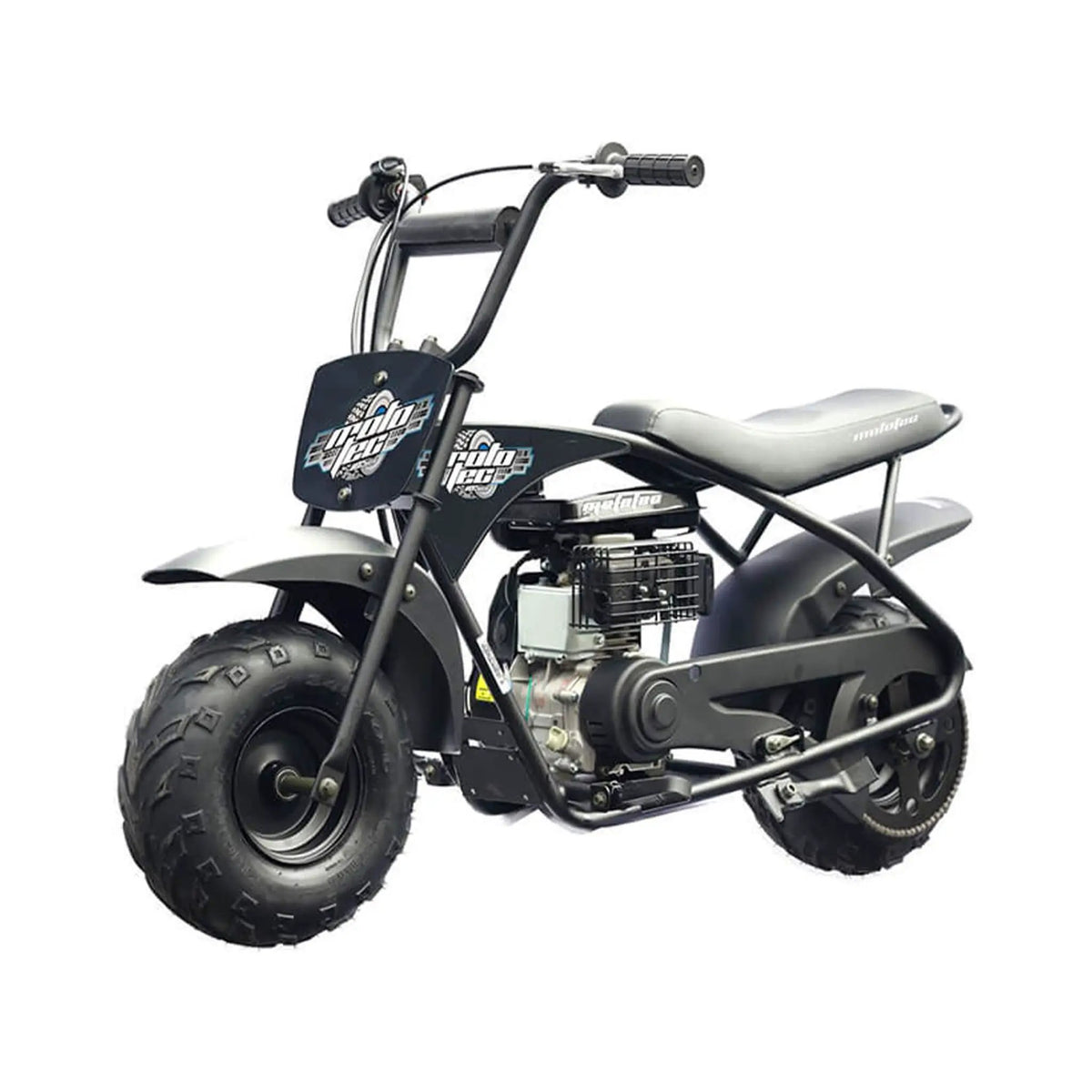 Mini Gas Powered Bike | MotoTec 105CC 3.5HP | 4-Stroke Engine | Off-Road Tubeless Tires
