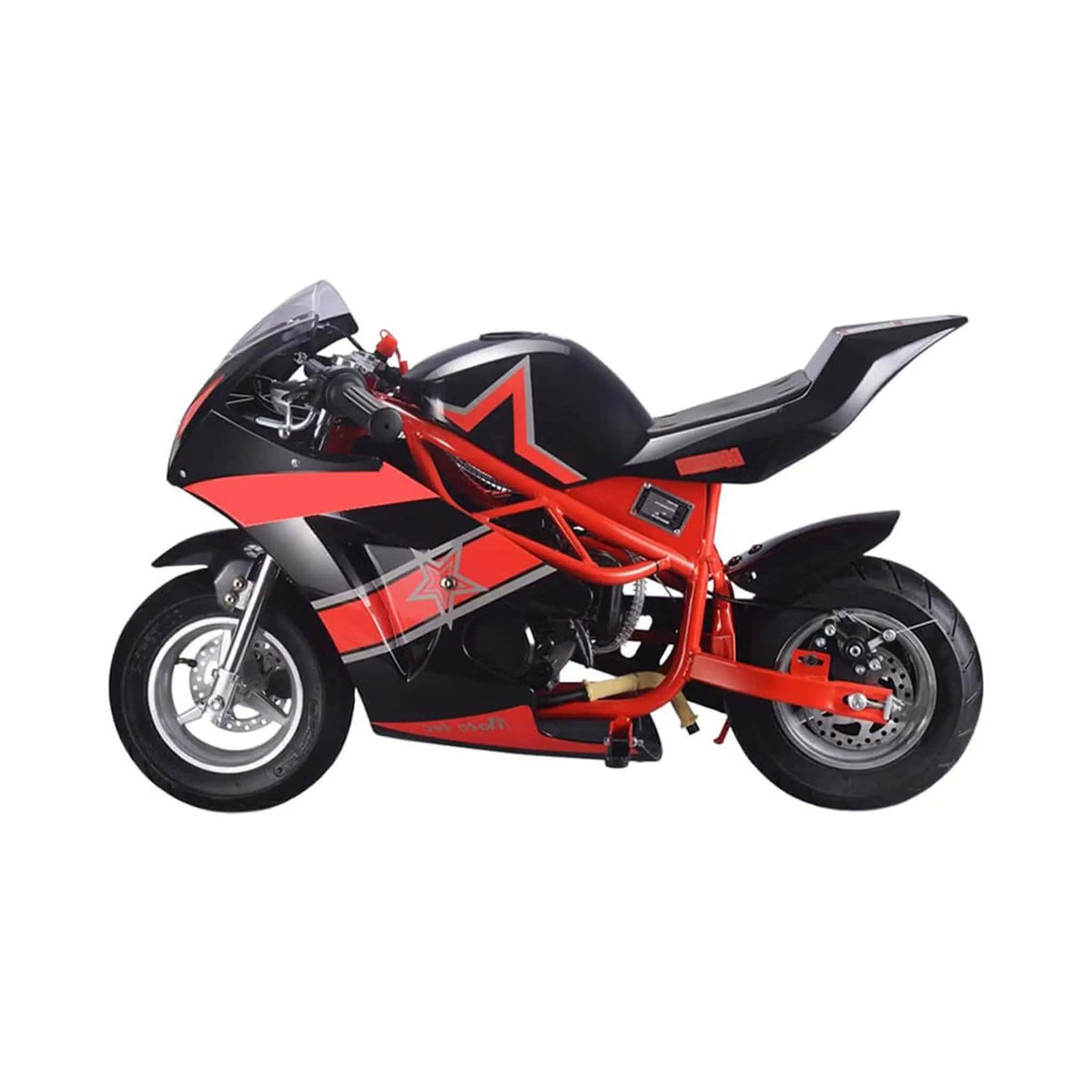 Gas Pocket Bike | MotoTec GT 49CC | 2-Stroke Air Cooled Engine | Rigid Steel Frame