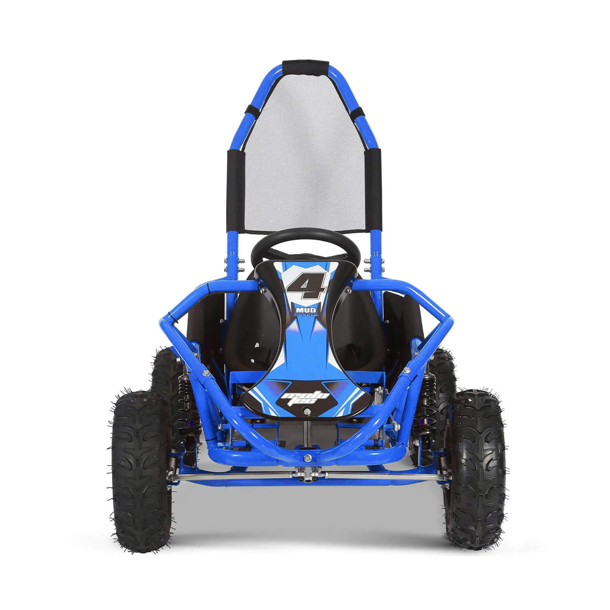 Gas Powered Go Kart | MotoTec Mud 98CC | Full Suspension | Pull-Start 4-Stroke Engine