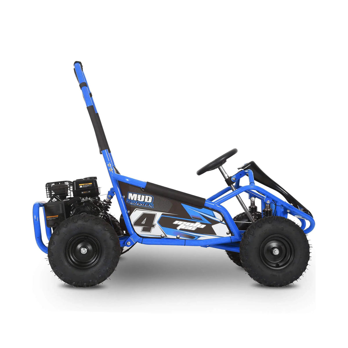 Gas Powered Go Kart | MotoTec Mud 98CC | Full Suspension | Pull-Start 4-Stroke Engine