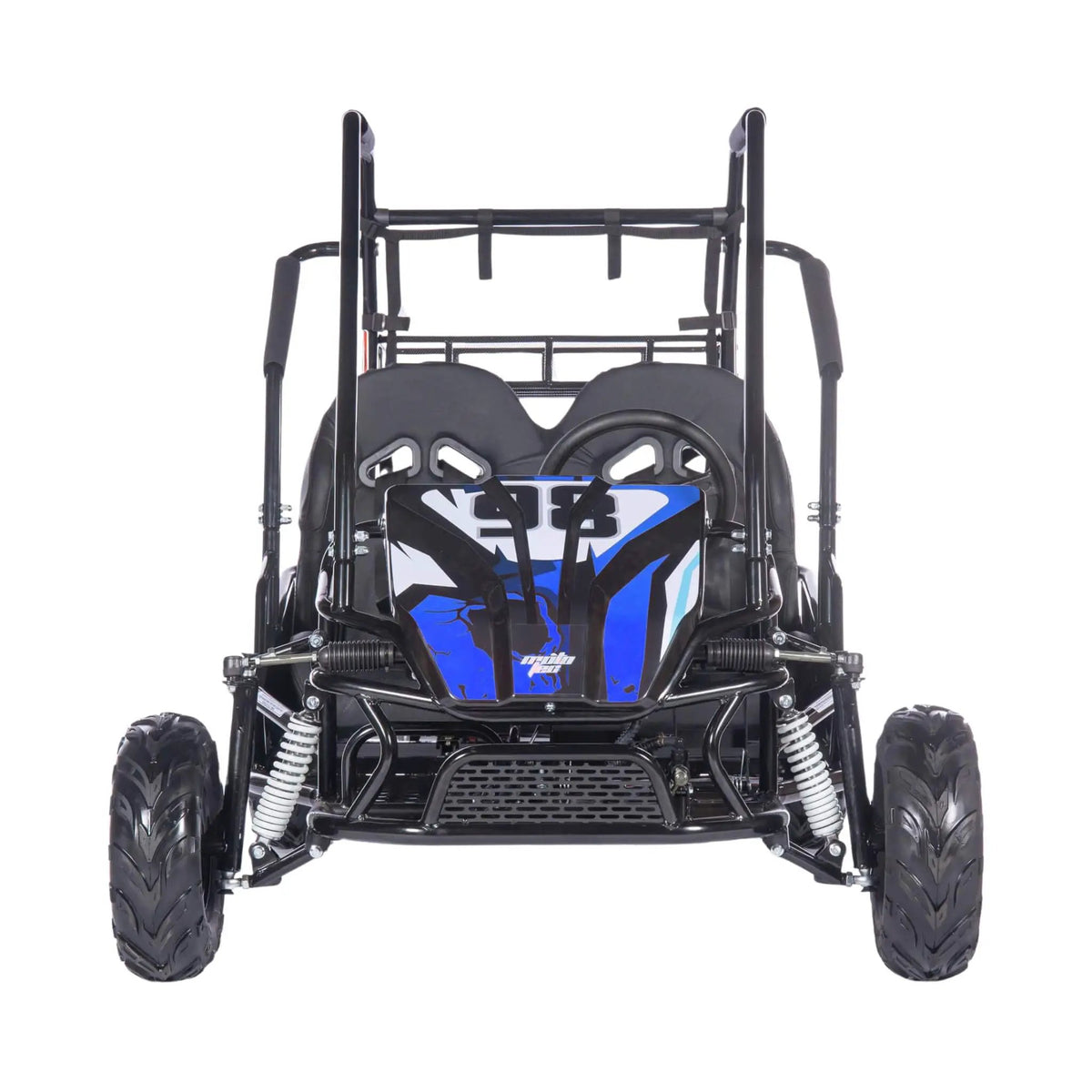 2-Seat Gas Go Kart | MotoTec Mud XL 212CC | Full Suspension | CVT Transmission