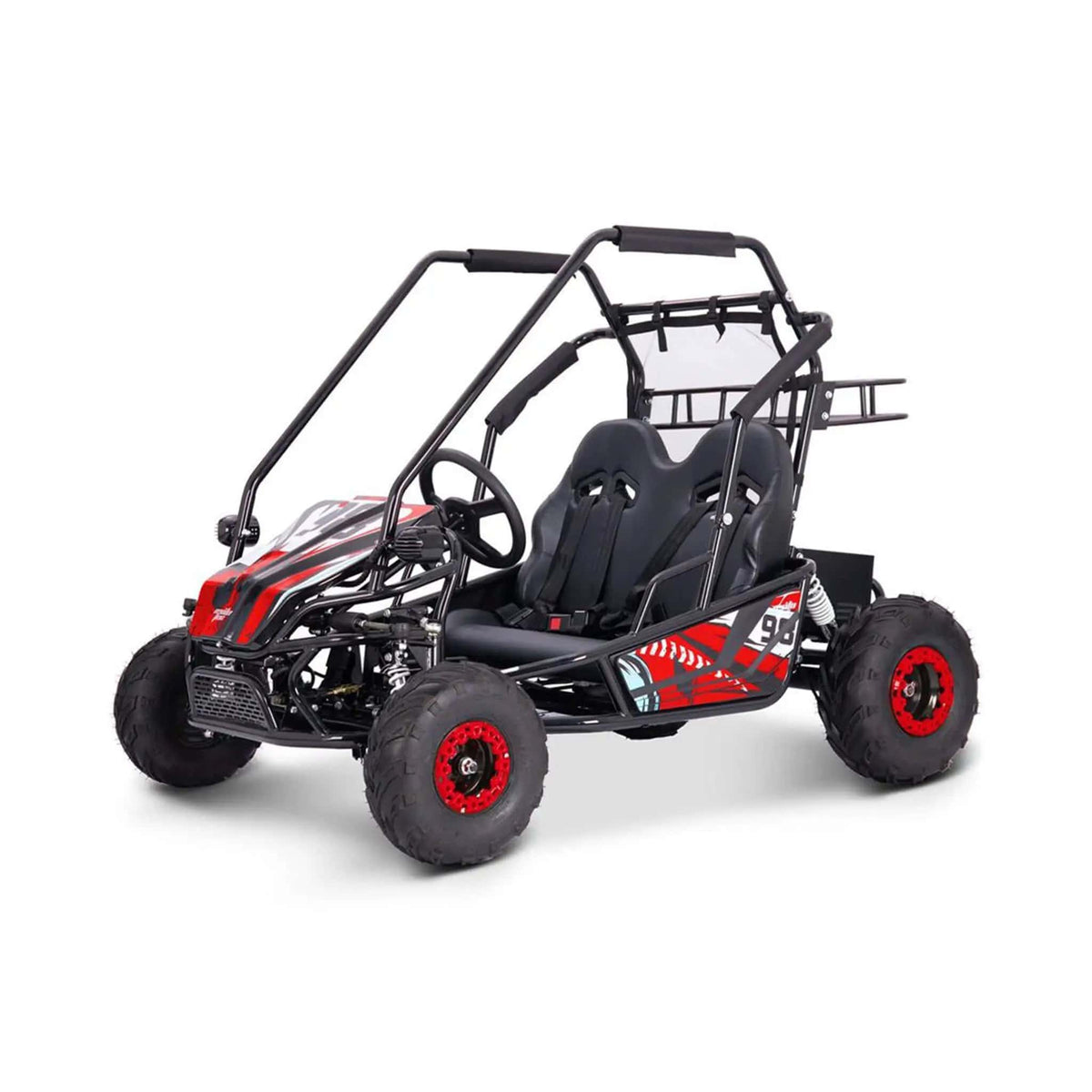 Electric Go Kart | MotoTec Mud XL 60V 20AH 2000W | Full Suspension | Hydraulic Disc Brakes