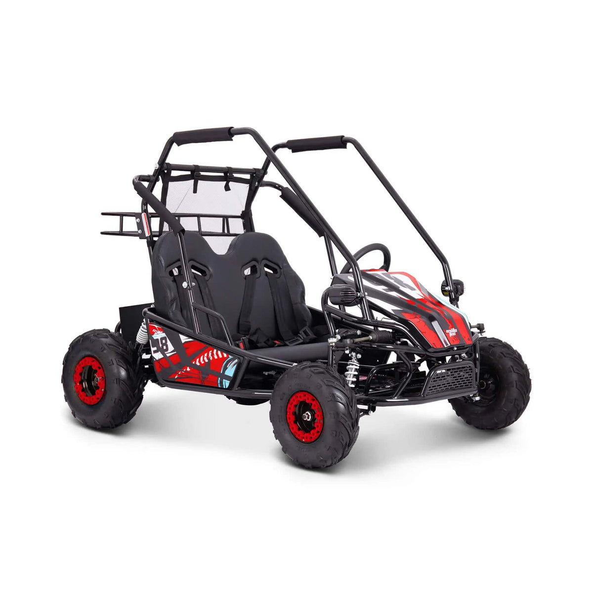 Electric Go Kart | MotoTec Mud XL 60V 20AH 2000W | Full Suspension | Hydraulic Disc Brakes