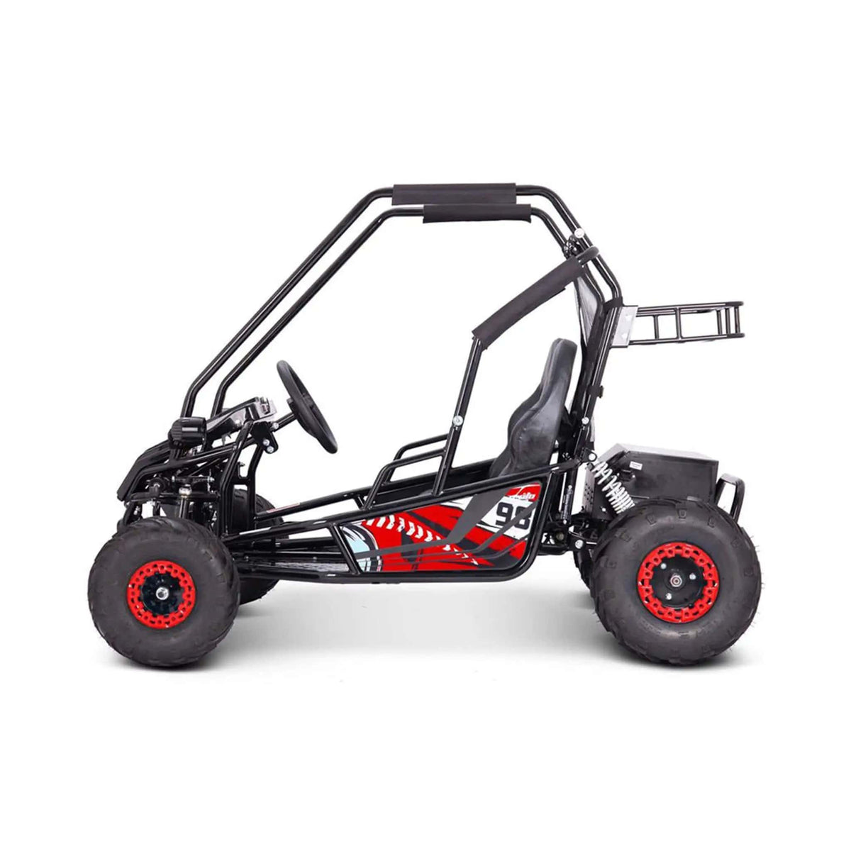Electric Go Kart | MotoTec Mud XL 60V 20AH 2000W | Full Suspension | Hydraulic Disc Brakes
