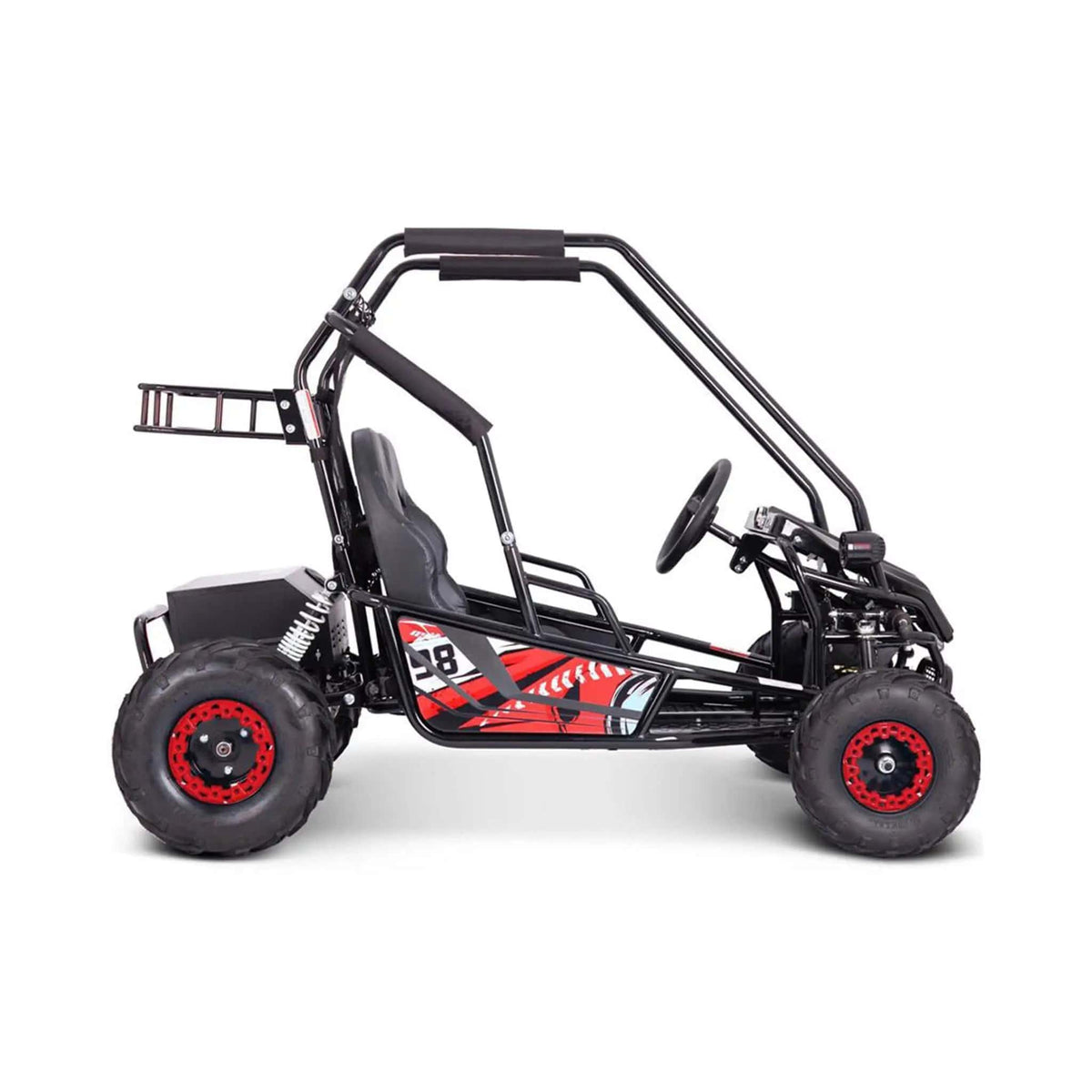 Electric Go Kart | MotoTec Mud XL 60V 20AH 2000W | Full Suspension | Hydraulic Disc Brakes