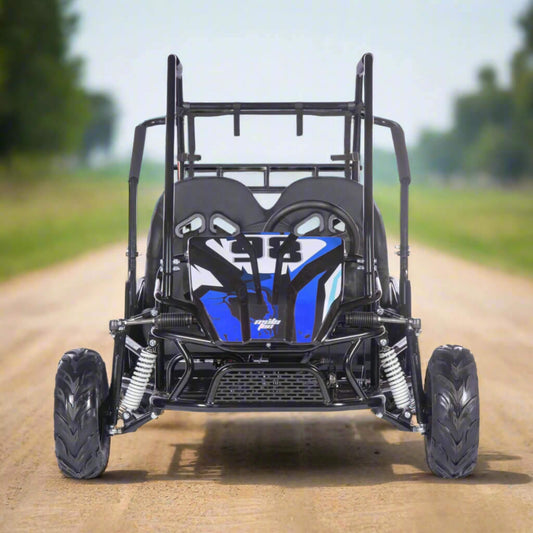 2-Seat Gas Go Kart | MotoTec Mud XL 212CC | Full Suspension | CVT Transmission