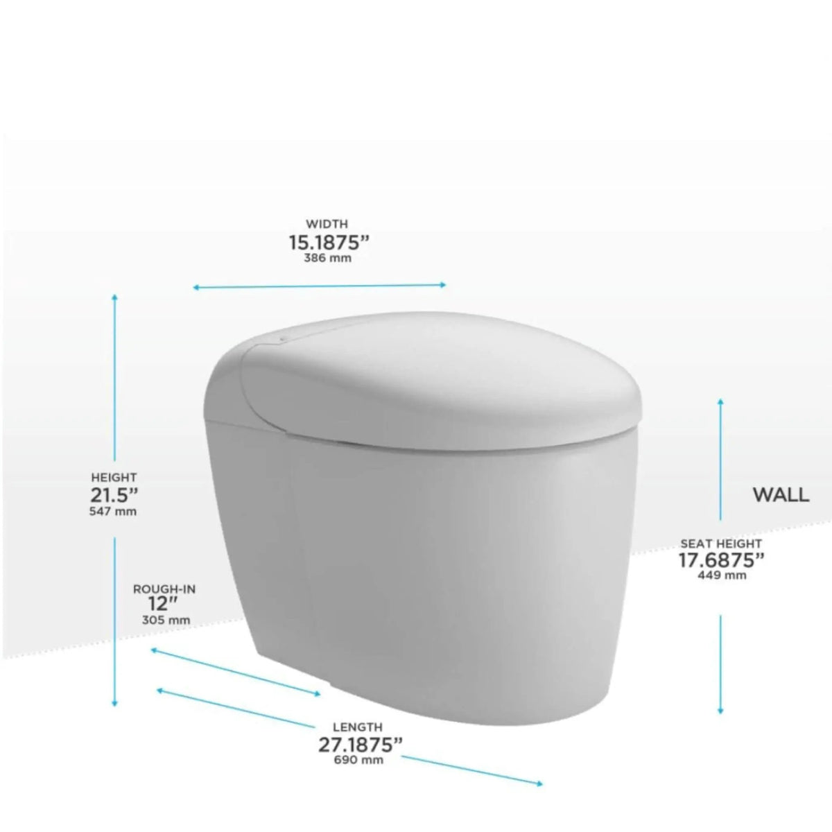 TOTO Neorest RS Toilet | Dual Flush Elongated Chair Height | Integrated Smart Bidet Seat | Tornado Flush