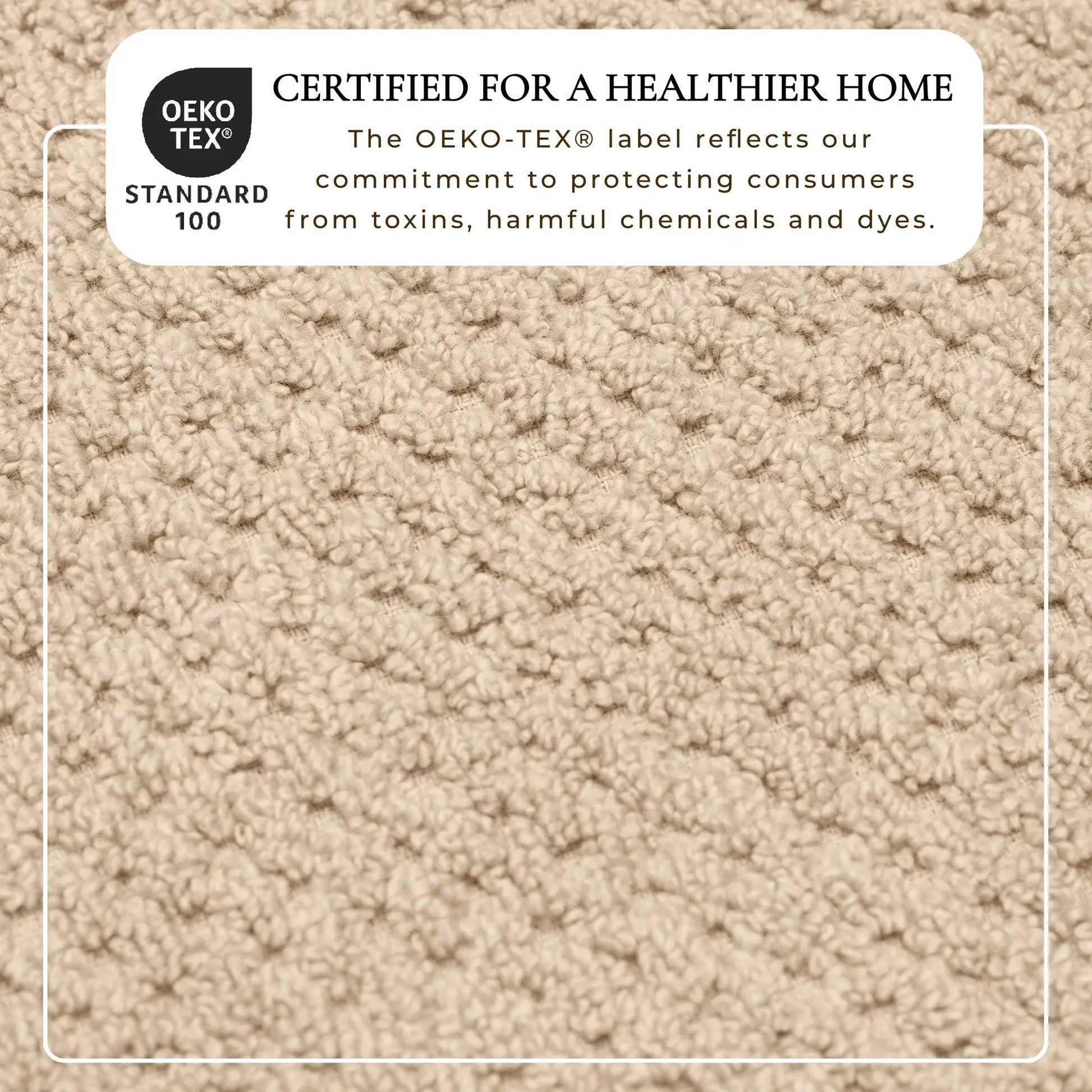 100% Cotton Checkered Jacquard Bath Towel Set - Giuliana Collection from PriceLows™