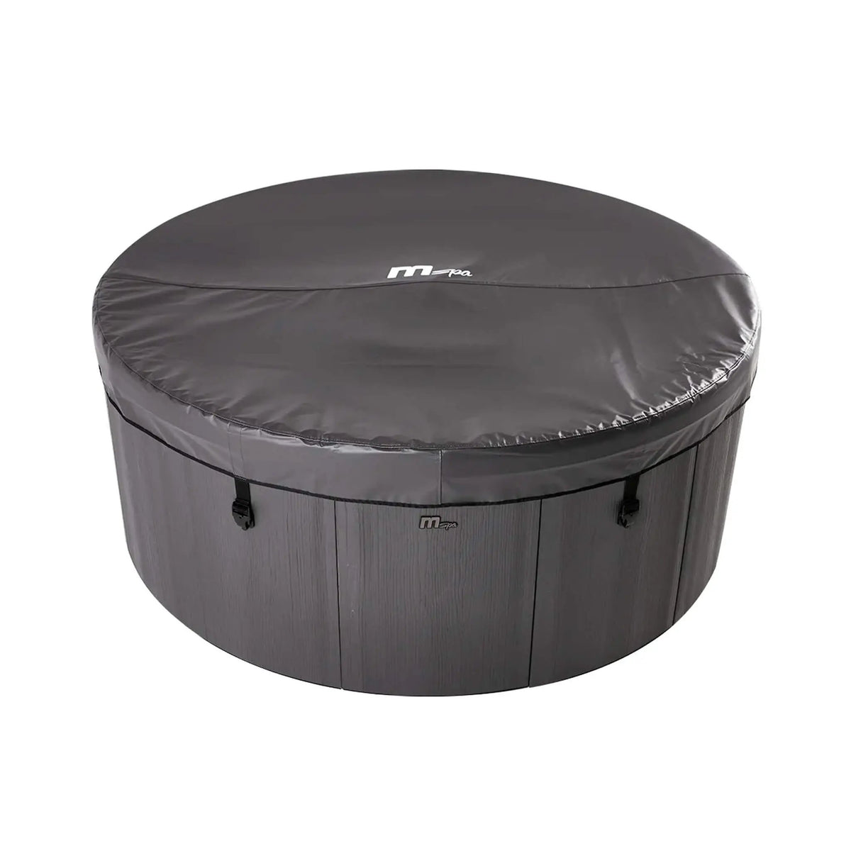 Inflatable Round Hot Tub | MSpa Denver Frame Series | Six-Person Capacity | Adjustable Nozzles