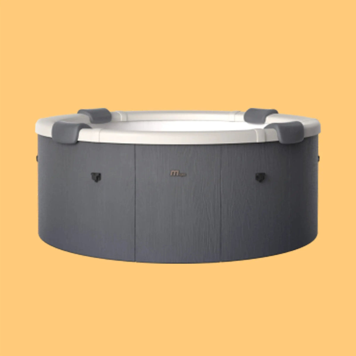 Inflatable Round Hot Tub | MSpa Denver Frame Series | Six-Person Capacity | Adjustable Nozzles