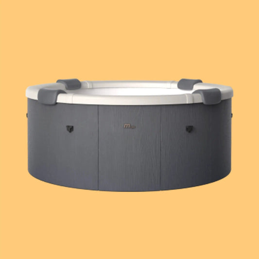 Inflatable Round Hot Tub | MSpa Denver Frame Series | Six-Person Capacity | Adjustable Nozzles