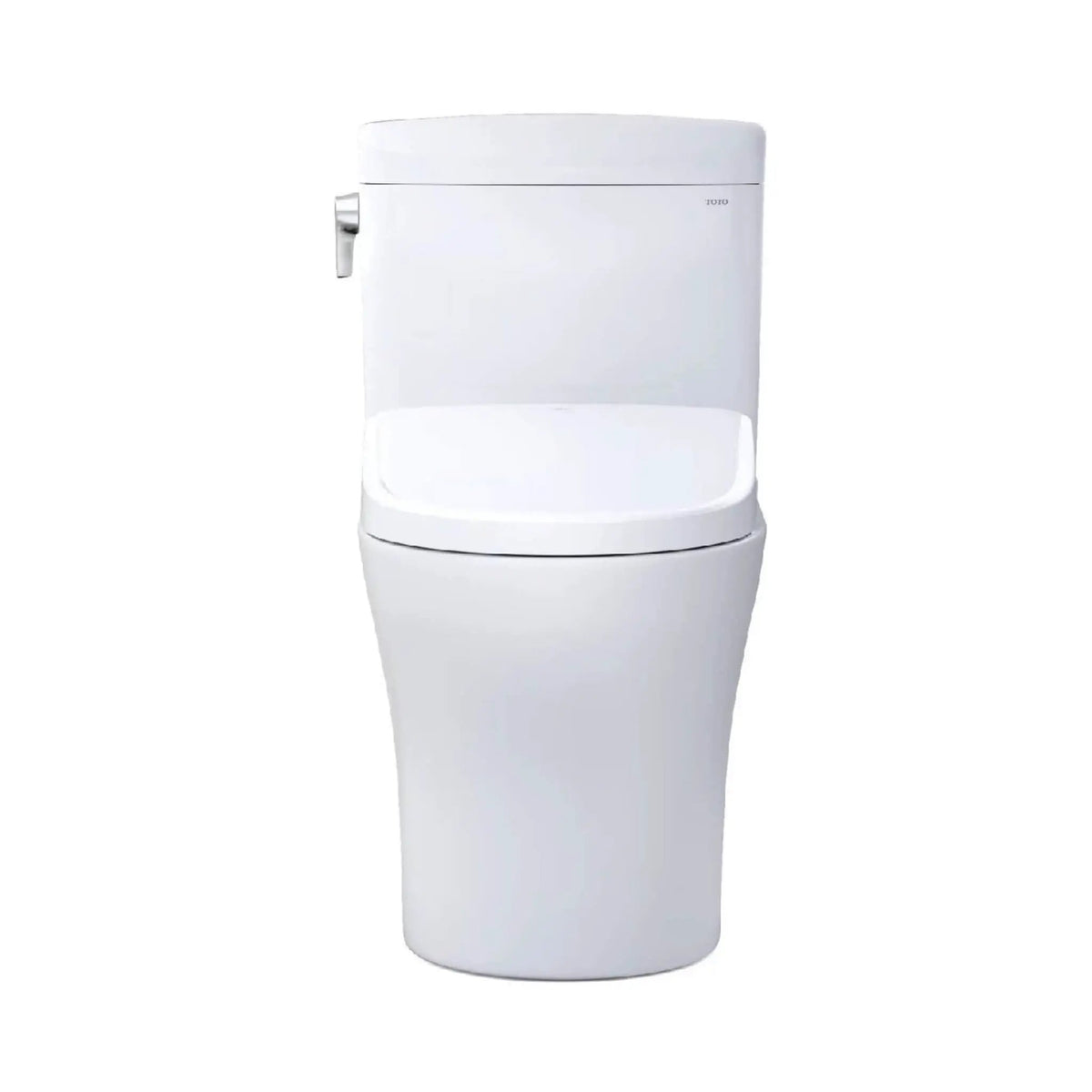 TOTO Aquia IV Cube Toilet | 1.28 And 0.9 GPF Dual Flush | WASHLET S7 Bidet Seat | Concealed Connections