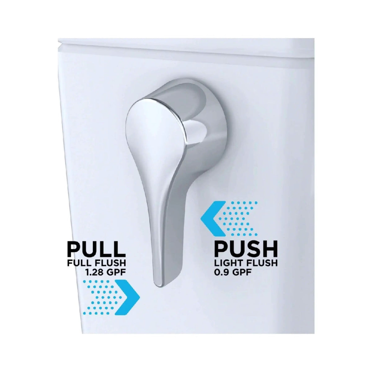 TOTO Aquia IV Cube Toilet | 1.28 And 0.9 GPF Dynamax Tornado Flush | WASHLET S7A Bidet Seat | EWater+