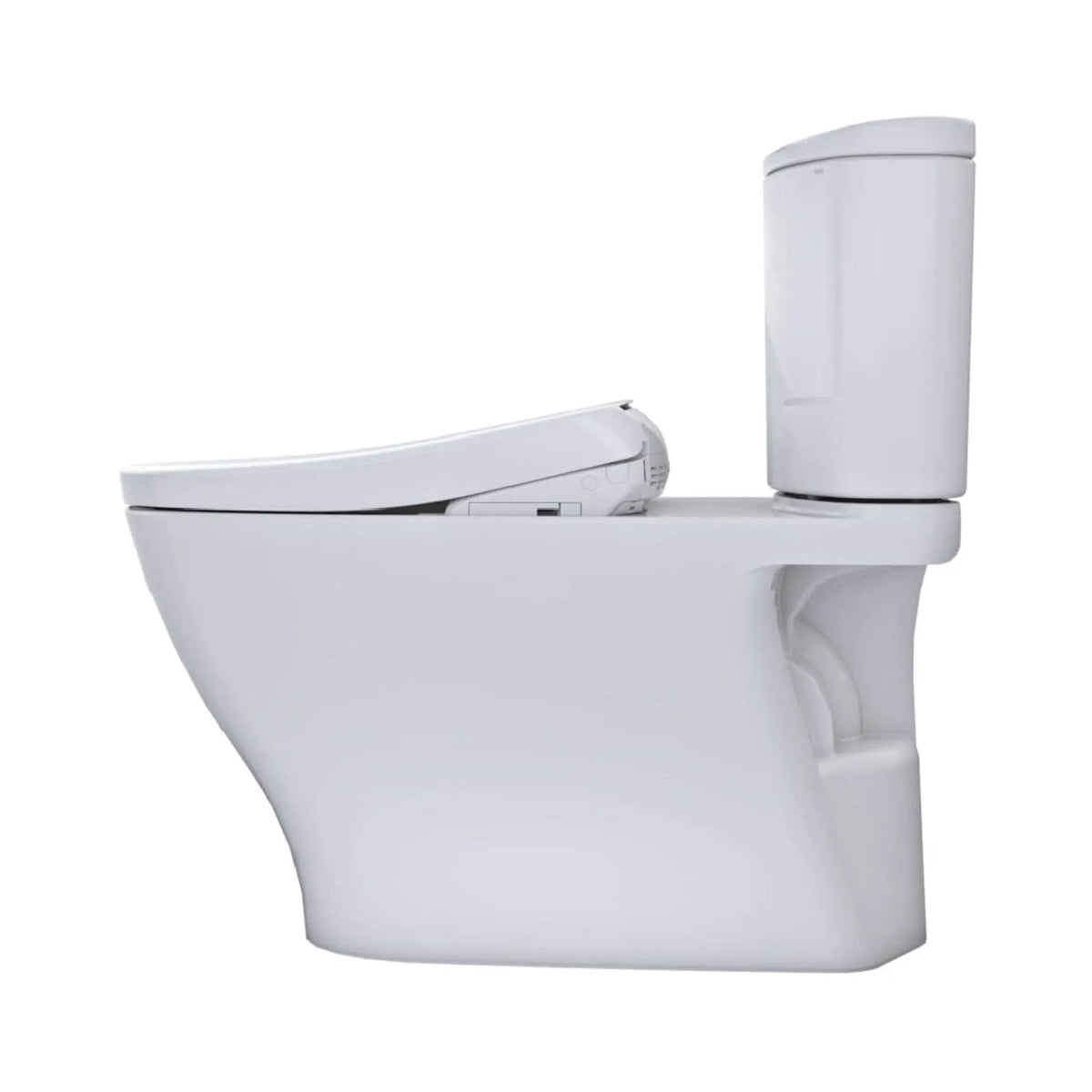 TOTO Nexus Toilet | 1.28 GPF Elongated Chair Height | WASHLET S7 Bidet Seat | Illuminated Remote