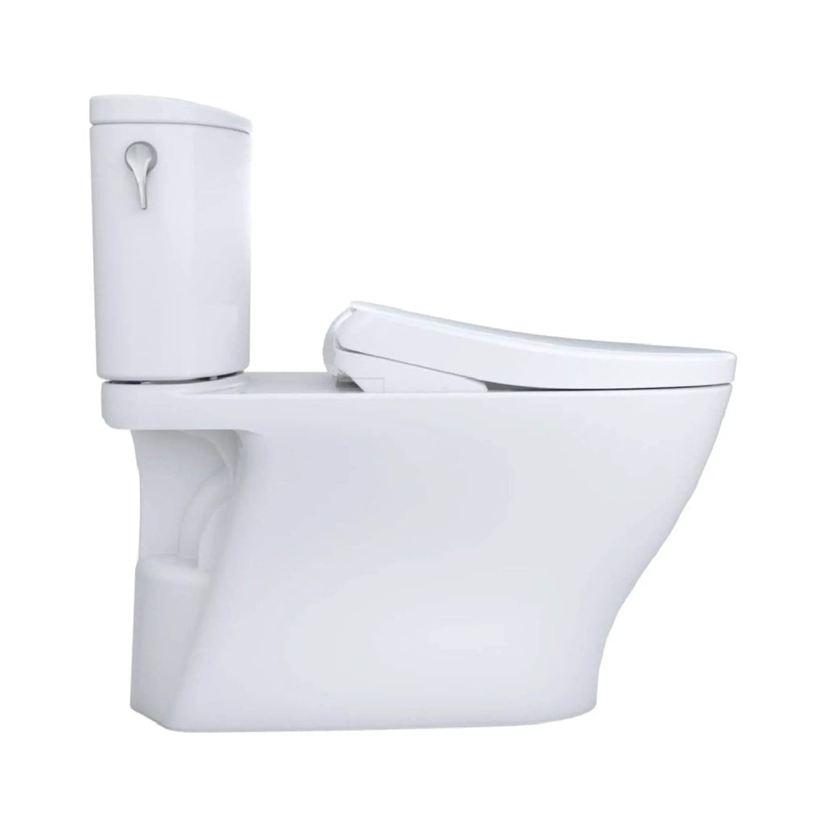 TOTO Nexus Toilet | 1.28 GPF Elongated Chair Height | WASHLET S7 Bidet Seat | Illuminated Remote